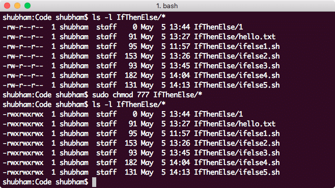 Linux Chmod Example Linux Hint