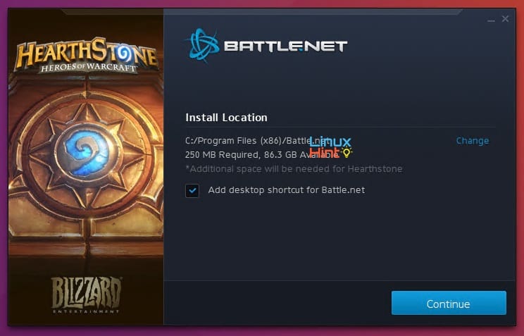 how to download hearthstone on linux