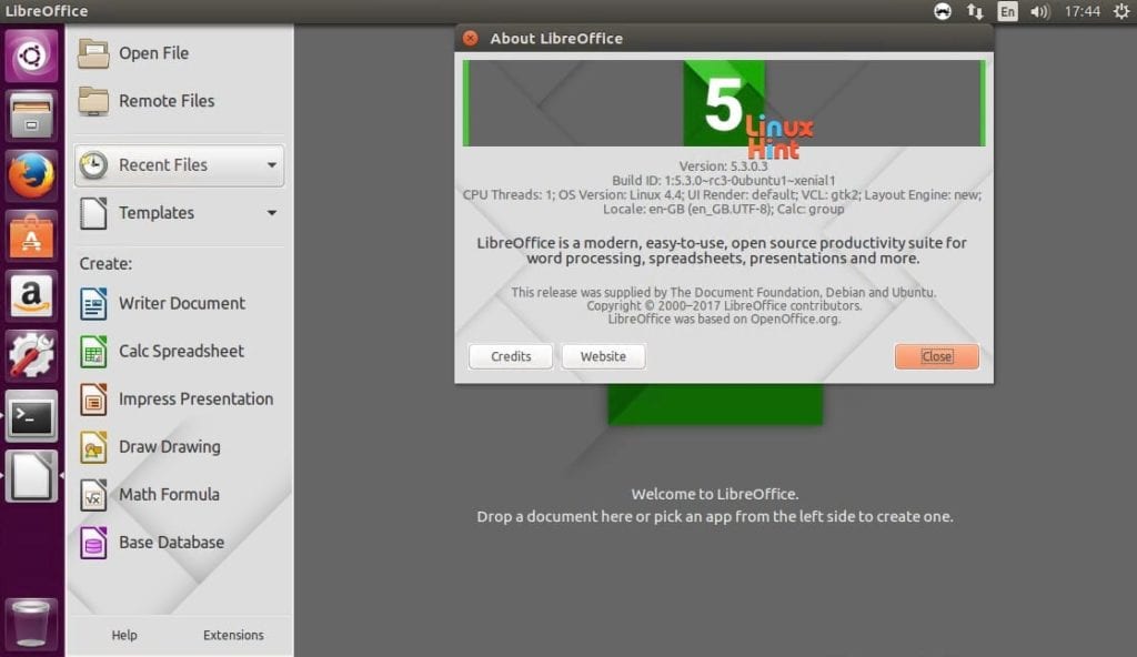 installa LibreOffice