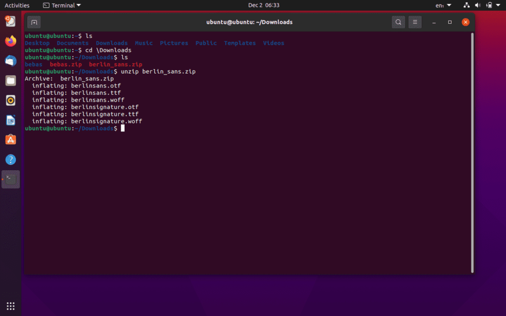 How to Manually Install Fonts in Ubuntu 20