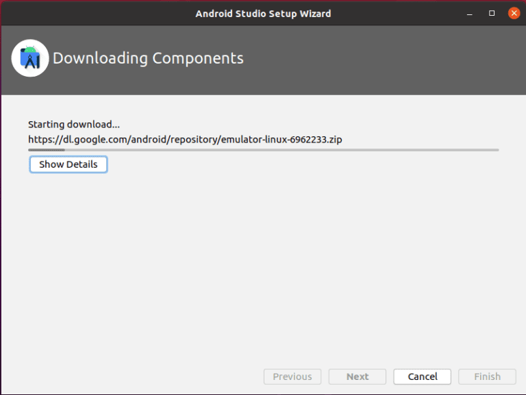 install android studio ubuntu 18.04 command line