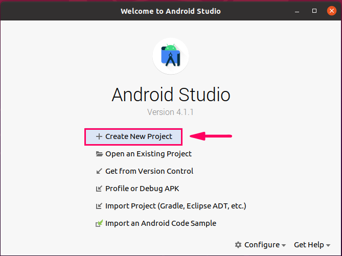 install android studio on linux