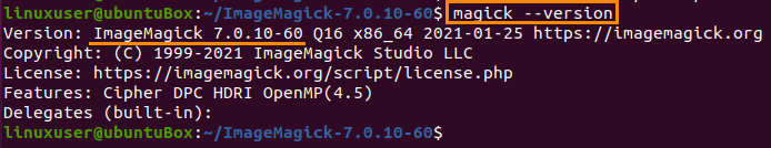 linux imagemagick install
