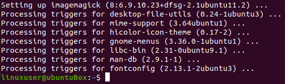 imagemagic default install location ubuntu