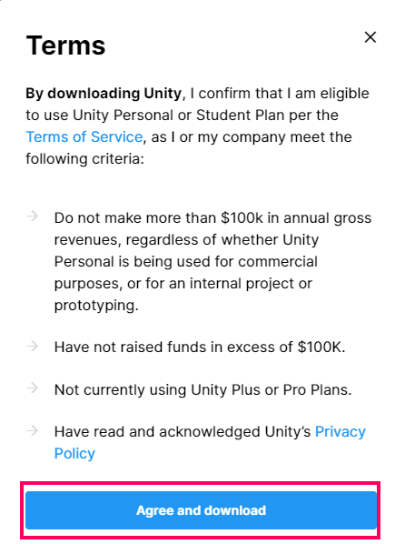 how to download unity personal for 32bt