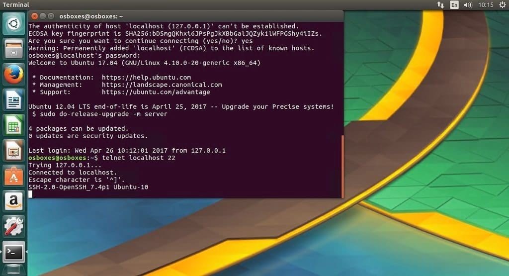 install and enable OpenSSH 