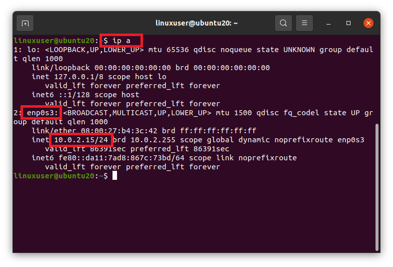 ubuntu change ip address dhcp