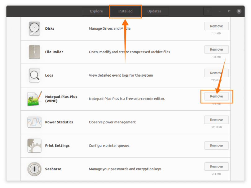 Installing Notepad++ on Ubuntu 20.04, 20.10