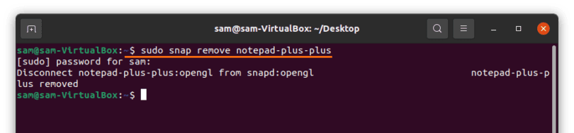 Не запускается notepad ubuntu