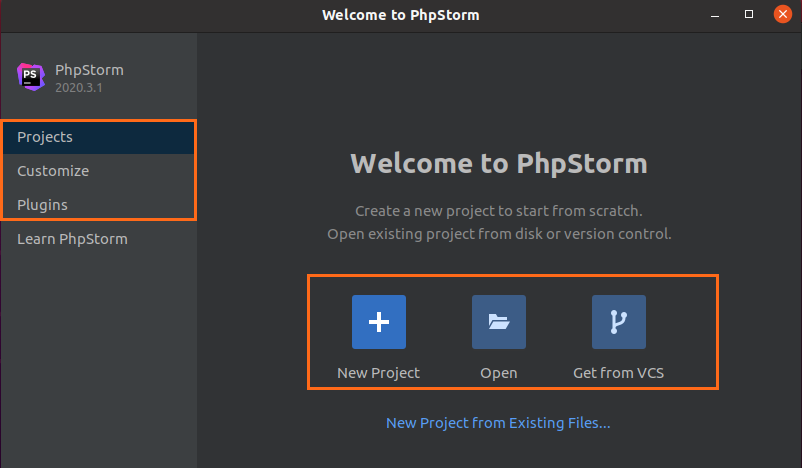 install phpstorm snap