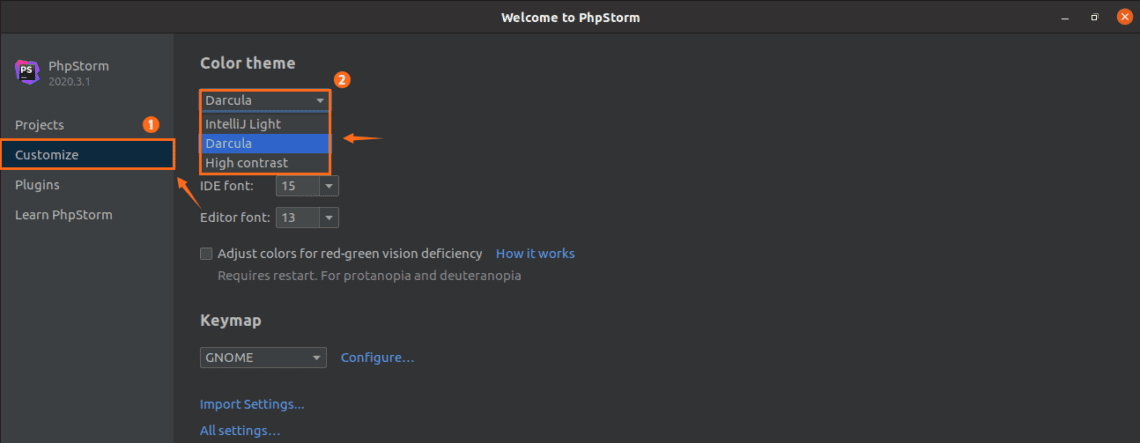 phpstorm install