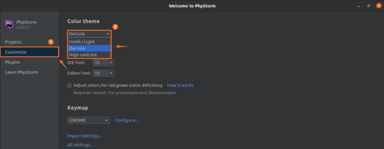 install phpstorm ubuntu 18.04