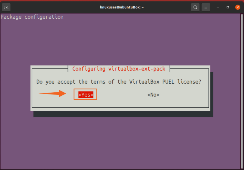 install ubuntu on virtualbox killed process