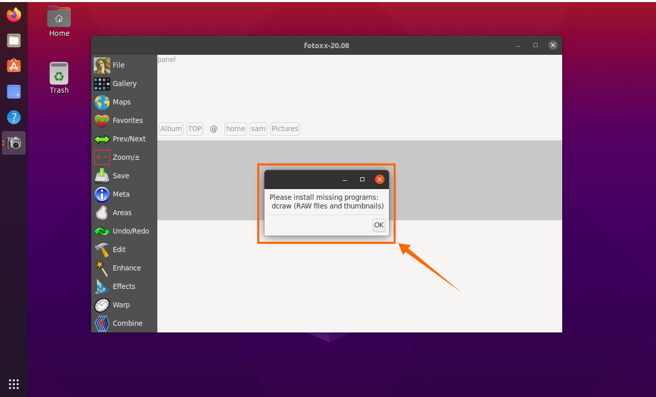 Редактор изображений ubuntu