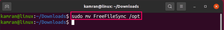 install freefilesync for linux