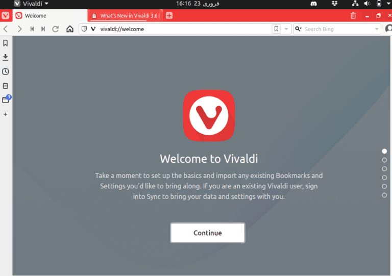 instaling Vivaldi браузер 6.1.3035.302