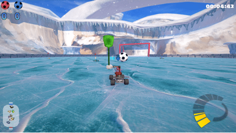 SuperTuxCart On Ice Screenshot 2