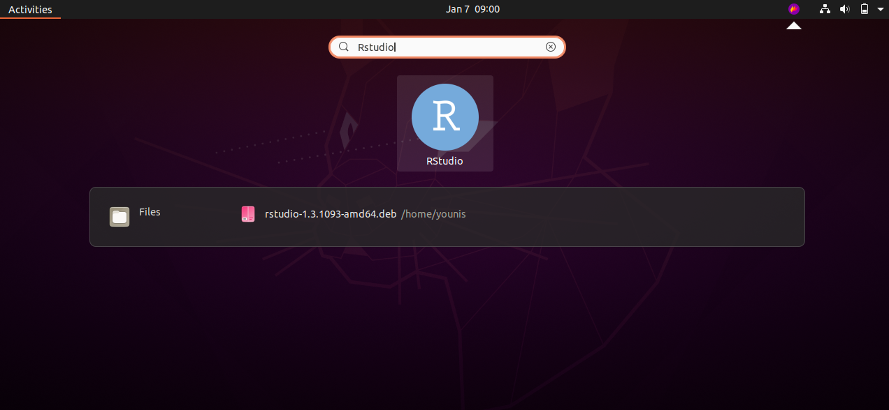 rstudio ubuntu 20.04