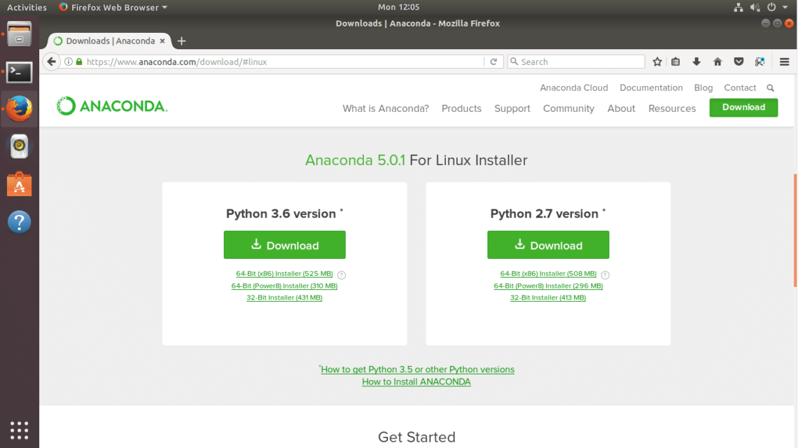 anaconda install linux