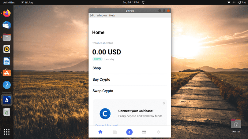 ubuntu crypto wallet