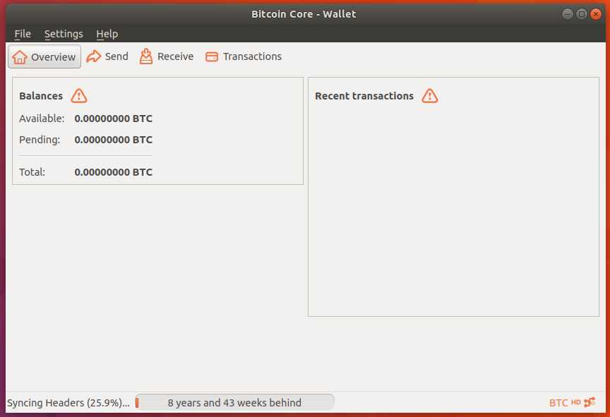 ubuntu bitcoin client