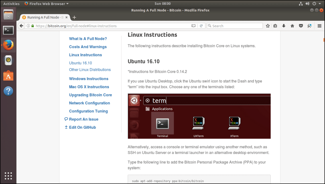 How To Install Bitcoin Core On Ubuntu Linux Hint - 