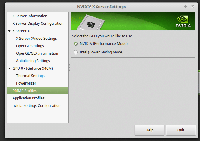 linux mint nvidia drivers