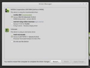 linux mint how to install intel graphics driver