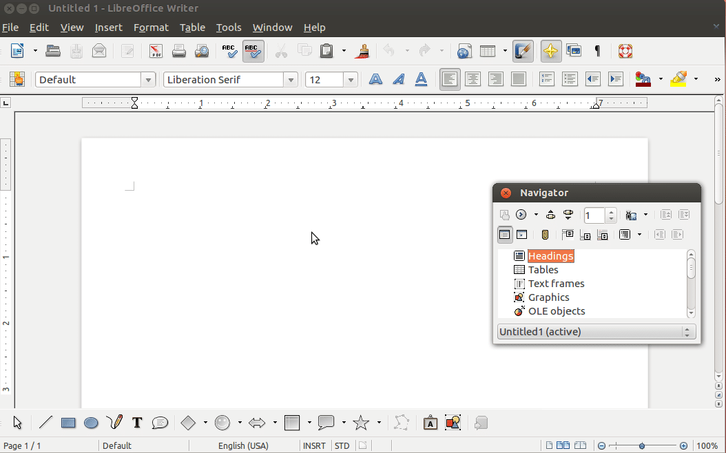 libreoffice alwasy save as word file