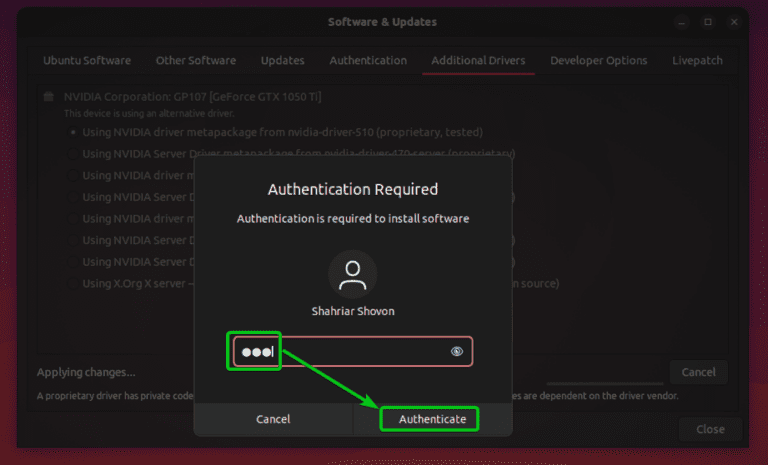 how to install nvidia drivers on ubuntu 22.04