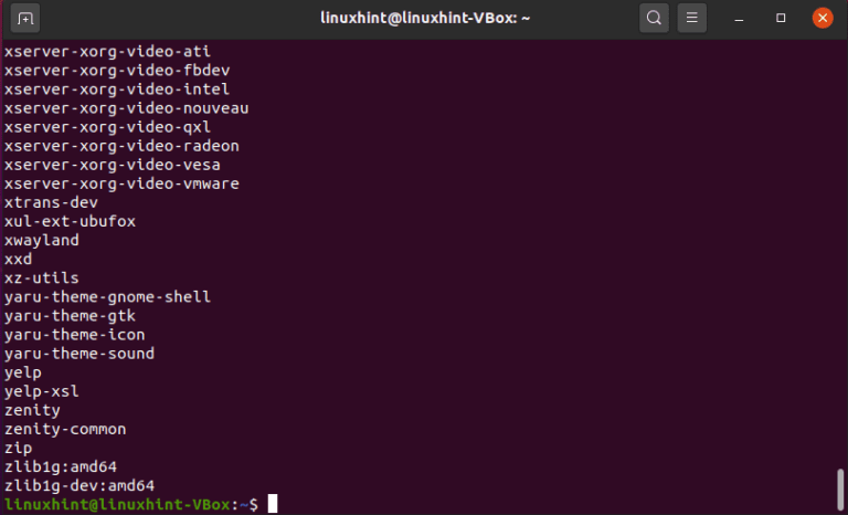 How To List Installed Packages On Ubuntu