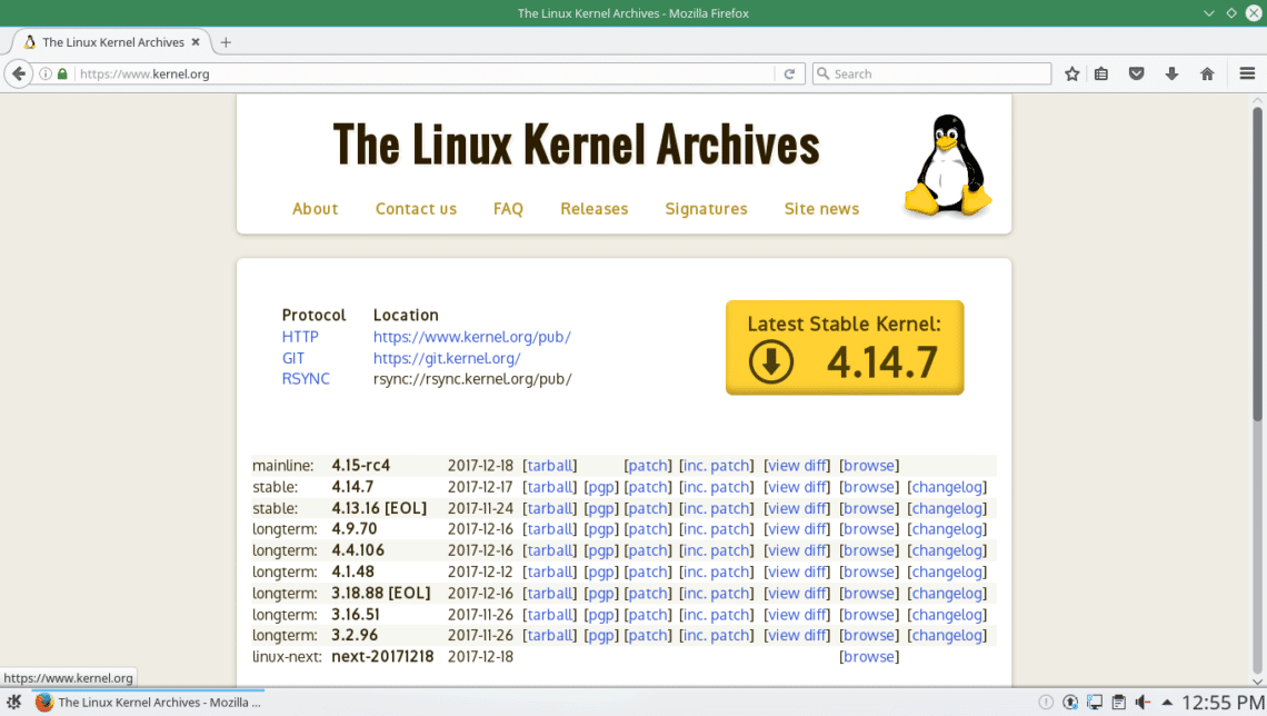 latest kernel debian