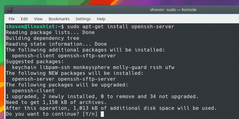 Enable Ssh Server On Debian