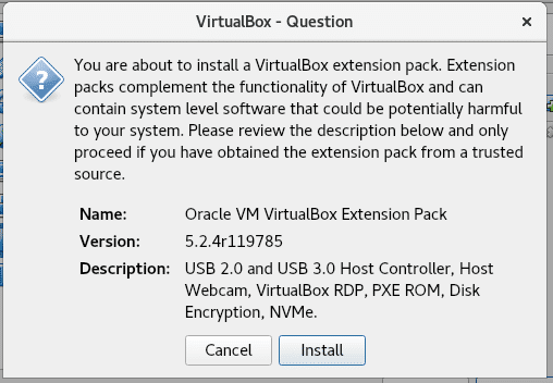 install arch virtualbox