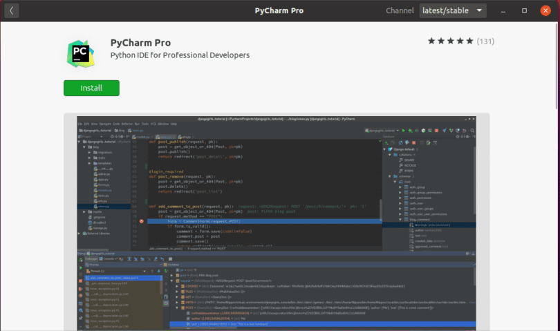 download pycharm linux