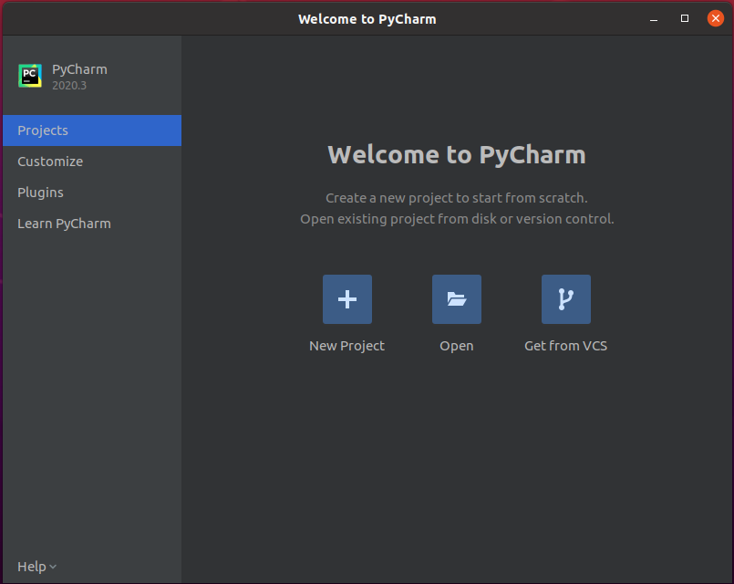 instal PyCharm