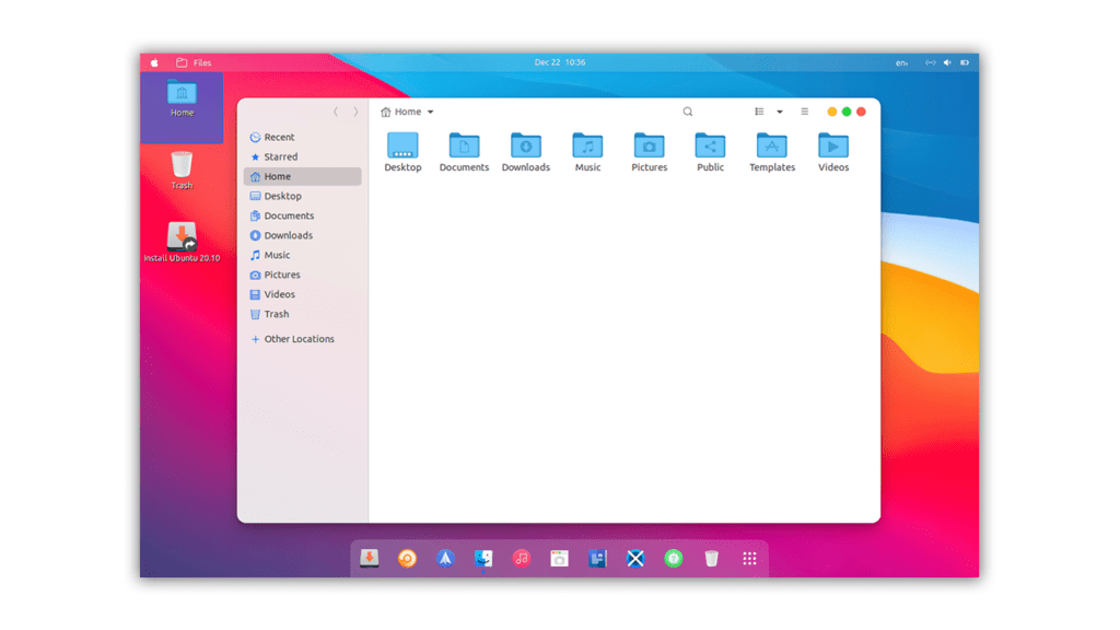 Ubuntu macos