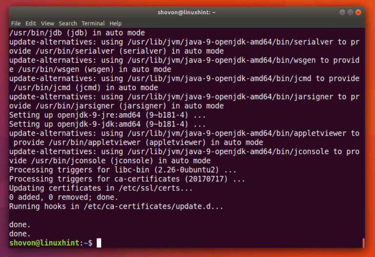 install openjdk 1.8 ubuntu 20.04