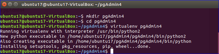 Run pgadmin ubuntu