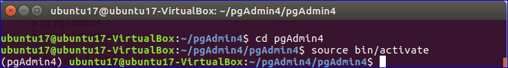 pgadmin 4 ubuntu