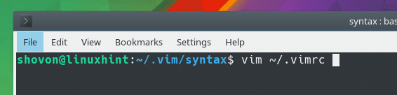 configure vim for python in ubuntu