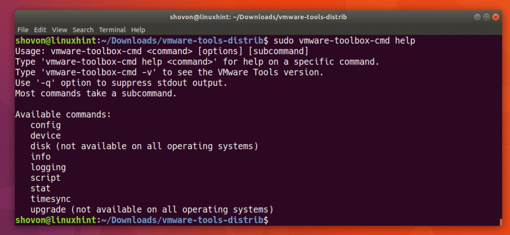 install vm tools ubuntu