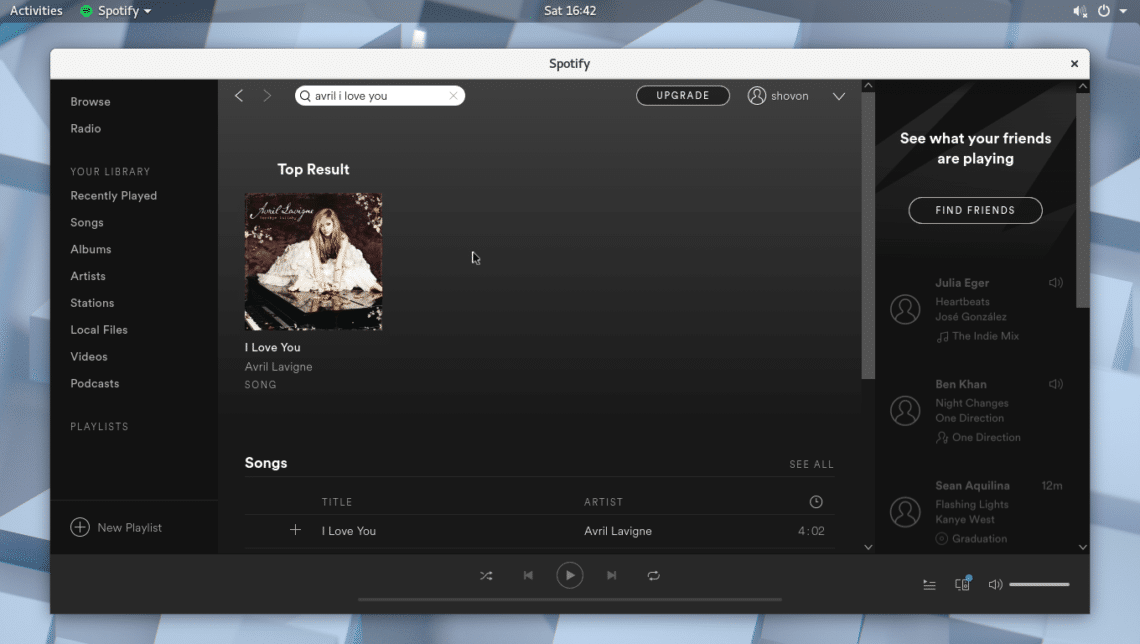 spotify for arch linux