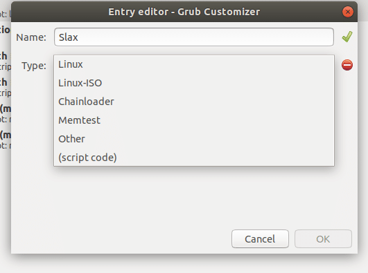 Entry editor. Entry Editor Grub Customizer. Grub выбор Ubuntu. Тема для Grub-Customizer. Alt Linux Grub Customizer.