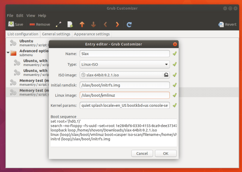 Install Grub Customizer on Ubuntu