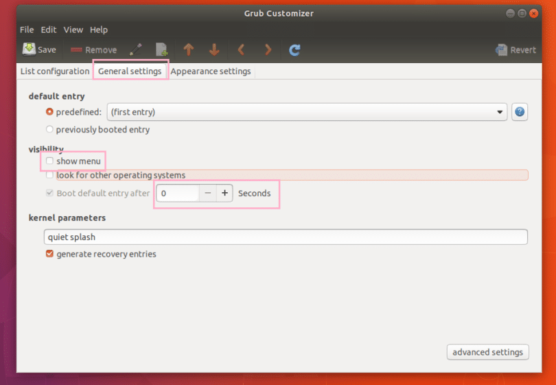 Install Grub Customizer on Ubuntu