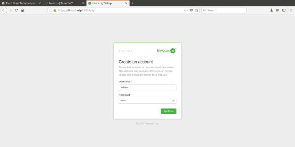 Nessus Ubuntu Installation and Tutorial