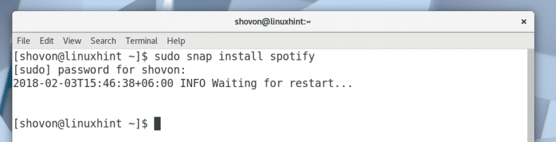 install spotify arch