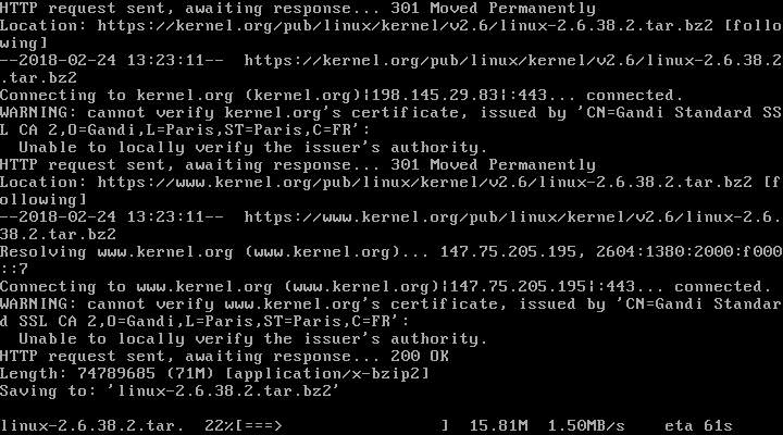 linux build 2.6 kernel