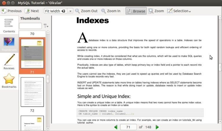 ebook reader for linux